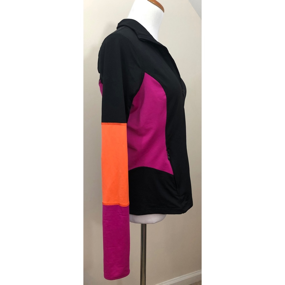 Spanx Mod Bod Colorblock Jacket, Zip Front & Pock… - image 3